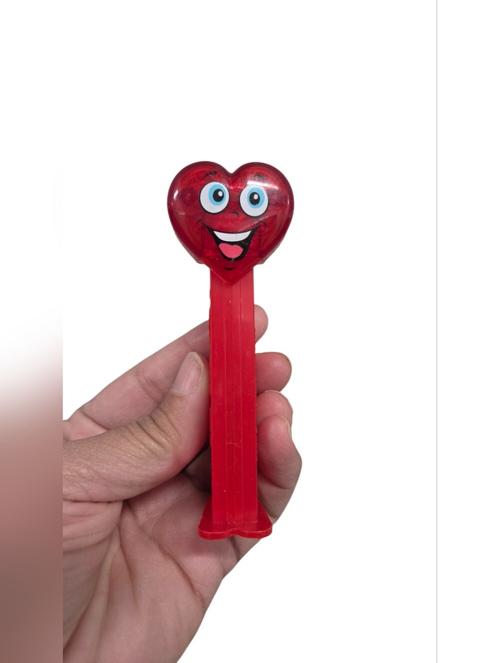 2019 PEZ Valentine's Happy Crystal Heart Candy Dispenser